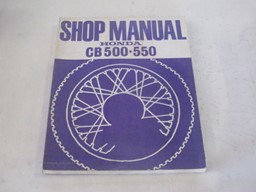 Show details for Shop Manual CB 500 / 550 Four  6137407 Picture of Shop Manual CB 500 / 550 Four  6137407