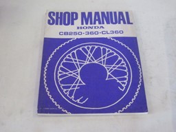 Zeige Details für Shop Manual Honda CB 250, 360, CL360/ gebraucht /Stand 1974 Bild von Shop Manual Honda CB 250, 360, CL360/ gebraucht /Stand 1974