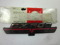 Show details for EMBLEM   87125-415-670   CX 500 Picture of EMBLEM   87125-415-670   CX 500