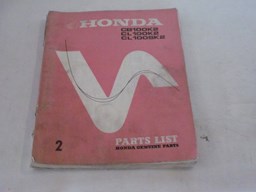 Show details for Parts List Honda CB 100K2 , CL 100K2, CL 100SK2/ gebraucht /Stand 1972 Picture of Parts List Honda CB 100K2 , CL 100K2, CL 100SK2/ gebraucht /Stand 1972