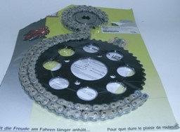 Zeige Details für Kettensatz Übersetzung 18x48 mit gefrästem Kettenrad CB 750 K1-K6 Bild von Kettensatz Übersetzung 18x48 mit gefrästem Kettenrad CB 750 K1-K6