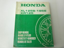 Show details for Werkstatthandbuch Shop Manual XL 125S / 185S / XR 125  6643701 Picture of Werkstatthandbuch Shop Manual XL 125S / 185S / XR 125  6643701