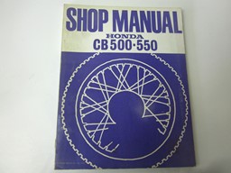 Zeige Details für Shop Manual CB 500 / 550 Four  6137404 Bild von Shop Manual CB 500 / 550 Four  6137404