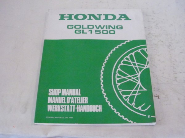 Bild von Werkstatthandbuch Shop Manual Honda Golwing GL 1500  67MN500Z