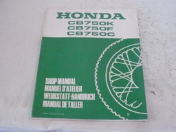 Bild von Werkstatt-Handbuch Honda CB 750K,F,C Nachtrag / gebraucht /Stand 1981