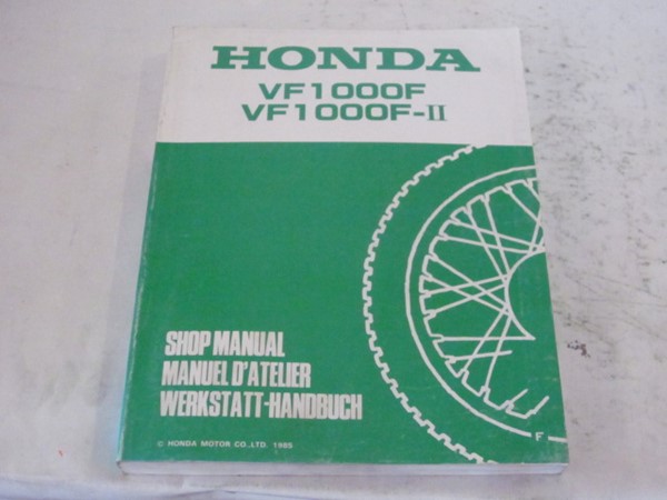 Bild von Werkstatthandbuch Shop Manual Honda VF 1000F / VF 1000F-II  67MB600