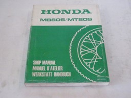 Bild von Werkstatt-Handbuch Honda MB 80S /MT 80S/ gebraucht /Stand 1980