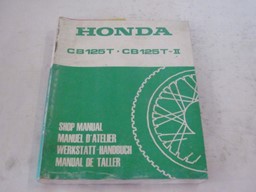 Bild von Werkstatt-Handbuch Honda CB 125T, CB 125T/ gebraucht /Stand 1978