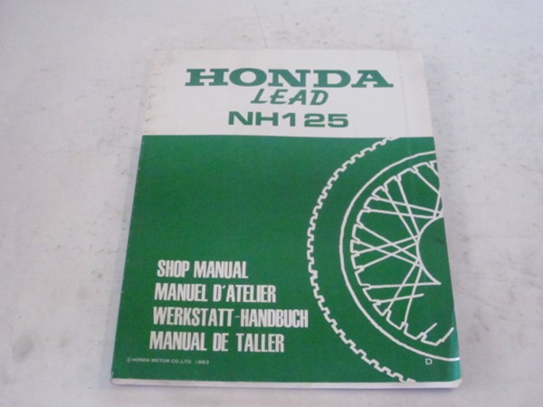 Bild von Werkstatt-Handbuch Honda NH 125 LEAD/ gebraucht /Stand 1983