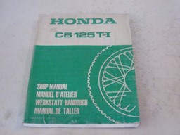 Bild von Werkstatthandbuch Shop Manual CB 125T-I  6239900
