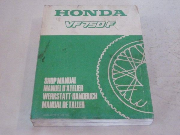 Picture of Werkstatthandbuch Shop Manual Honda VF 750F  66MB200