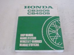 Bild von Werkstatthandbuch Shop Manual Honda CB 350S / CB 450S  66ML400