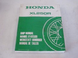 Bild von Werkstatthandbuch Shop Manual XL 250R  66KL400