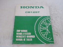 Picture of Werkstatthandbuch Shop Manual CB 125T  6239901Z