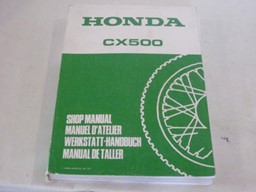 Bild von Werkstatt-Handbuch Honda CX 500/ gebraucht /Stand 1977