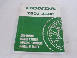 Bild von Werkstatt-Handbuch Honda Z50 J , Z50 G/ gebraucht /Stand 1979