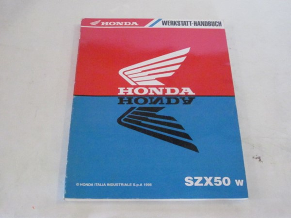 Bild von Werkstatt-Handbuch Honda SZX 50/ gebraucht /Stand 1998
