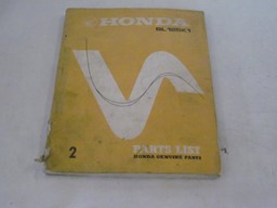Bild von Parts List Honda SL 125K1/ gebraucht /Stand 1973