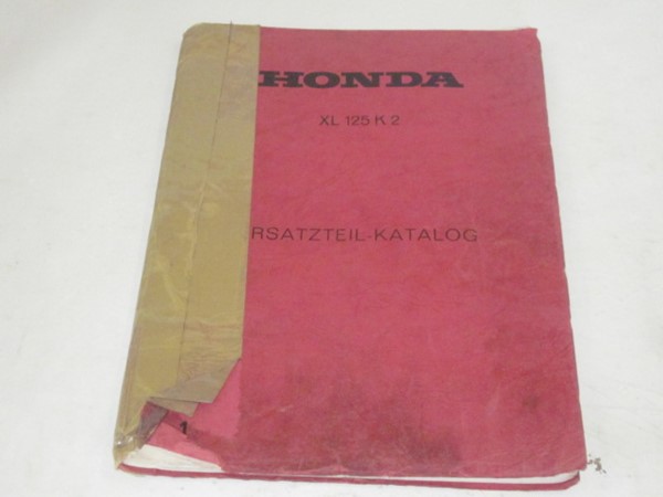 Bild von Ersatzteile-Katalog Honda XL 125 K 2/ gebraucht /___________________________