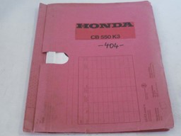 Bild von Ersatzteile-Katalog Honda CB 550 K3/ gebraucht /___________________________