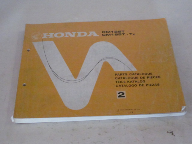 Picture of Teile-Katalog Honda CM 125T, 185T, TZ/ gebraucht 