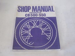 Bild von Shop Manual CB 500 / 550 Four  6137407