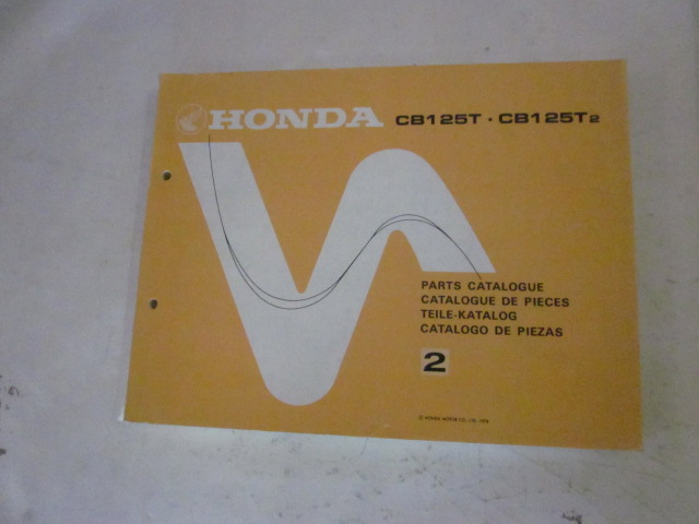 Picture of Teile-Katalog Honda CB 125T, CB 125T2/ gebraucht /Stand 1978