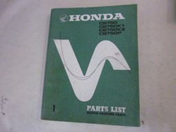 Bild von Parts List Honda CB750 K1 , K2 , P/ gebraucht /Stand 1971