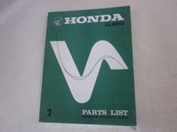 Bild von Parts List Honda XL 250/ gebraucht /Stand 1973