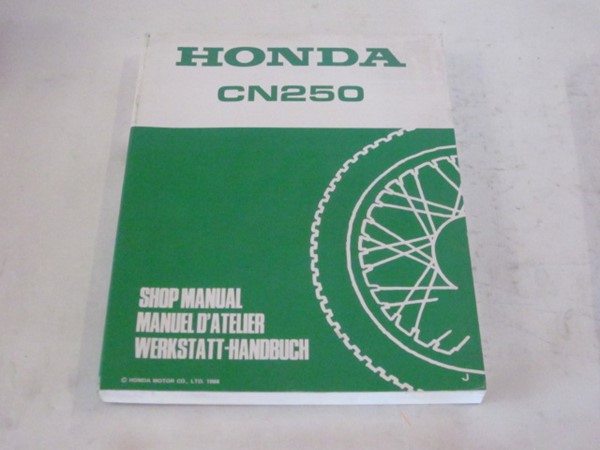 Picture of Werkstatthandbuch Shop Manual CN 250  67KS400