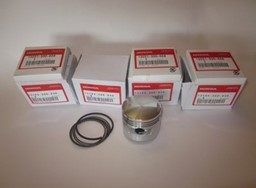 Bild von Kolben-Kit 0,5 mm, 4 Kolben mit Kolbenringe und Clips CB 750 Four