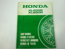 Bild von Werkstatthandbuch Shop Manual Honda XL 400R / XL 500R   6643500Y