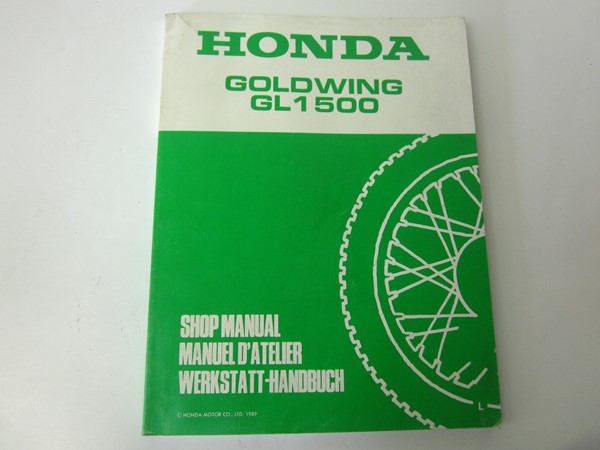 Bild von Werkstatthandbuch Shop Manual Honda Golwing GL 1500  67MN500Y