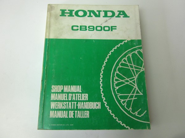 Picture of Werkstatthandbuch Shop Manual Honda CB 900F  6643800