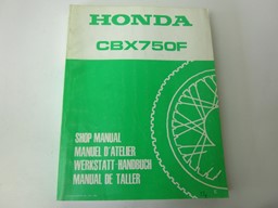 Bild von Werkstatthandbuch Shop Manual CBX 750F  66MJ000