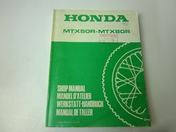 Bild von Werkstatthandbuch Shop Manual MTX 50R / MTX 80R  66GJ100