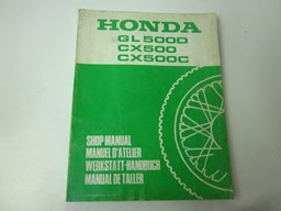 Bild von Werkstatthandbuch Shop Manual GL 500D / CX 500 / CX 500C  6641500X