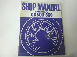 Bild von Shop Manual CB 500 / 550 Four  6137404
