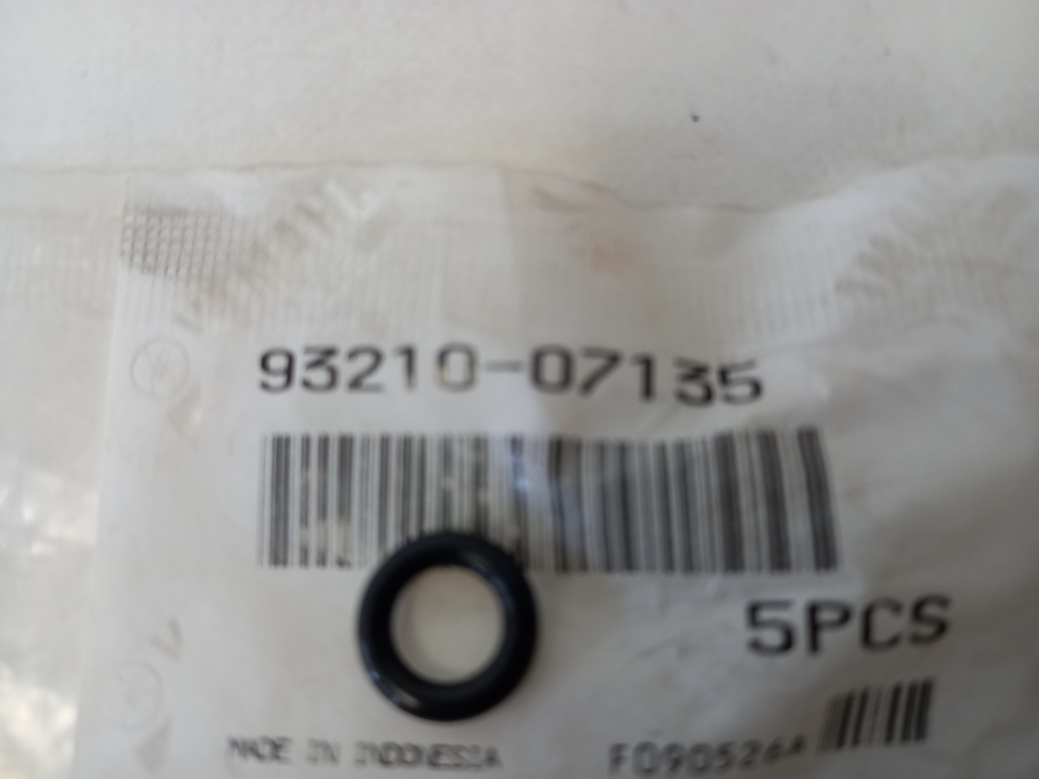 Picture of Yamaha  O Ring  93210-07135