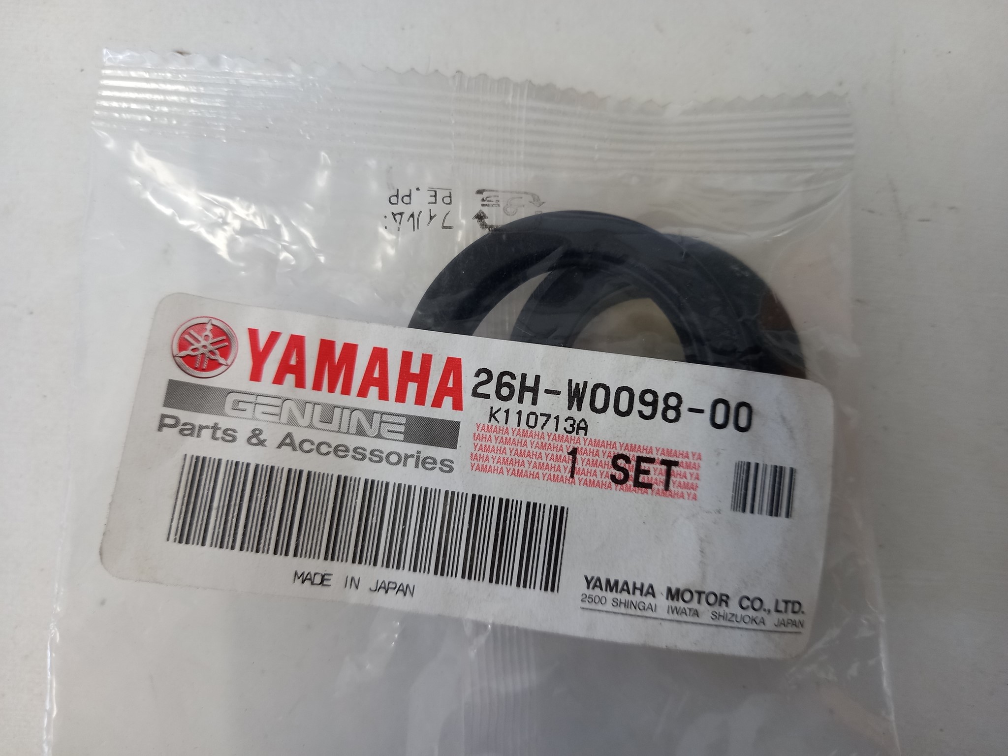 Picture of Yamaha  Dichtung  26H-W0098-00