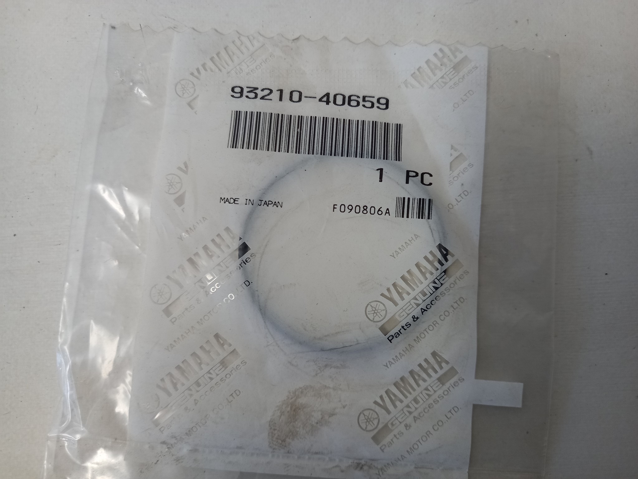 Picture of Yamaha  O Ring  93210-40659