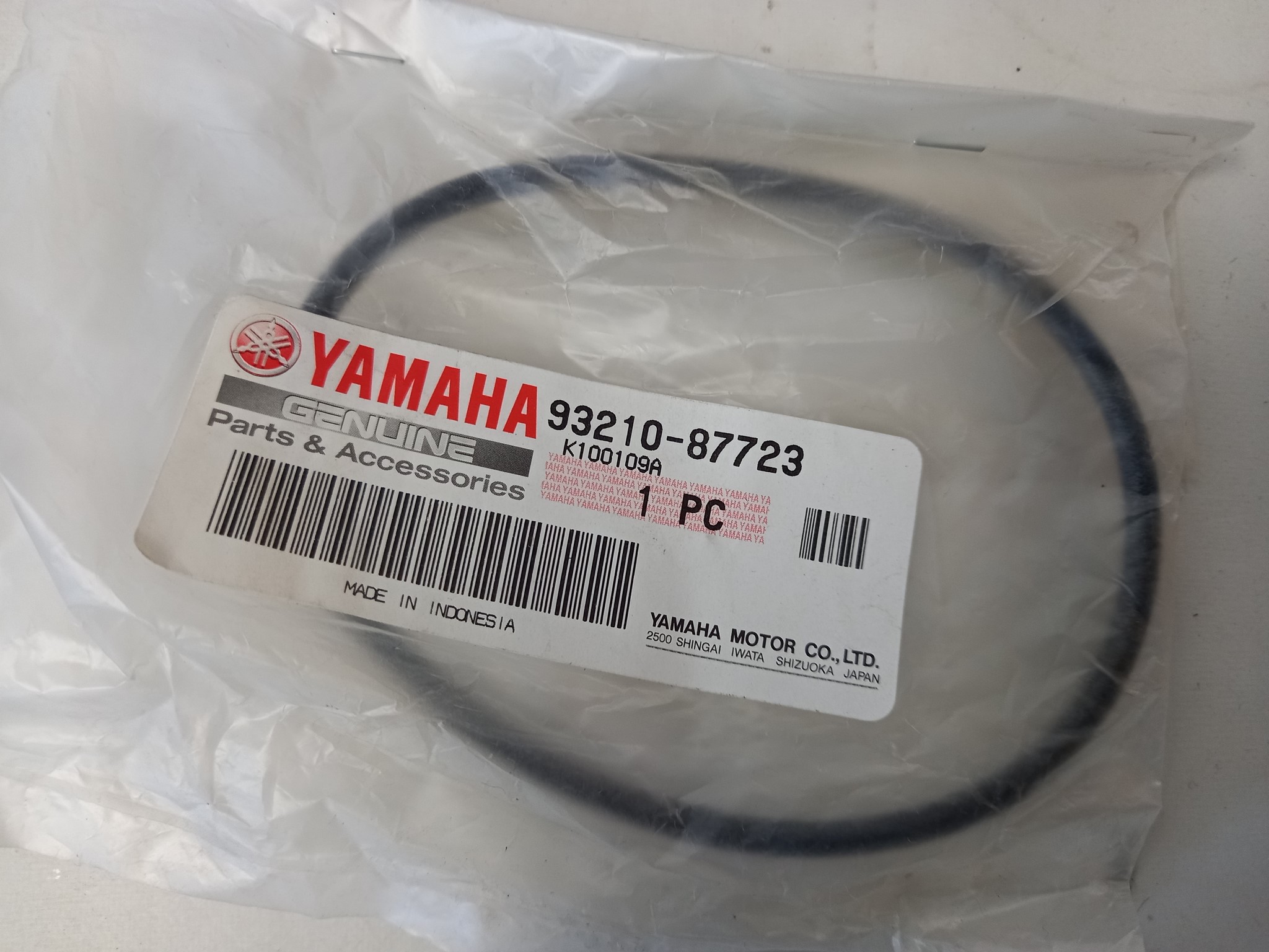 Picture of Yamaha  O Ring  93210-87723