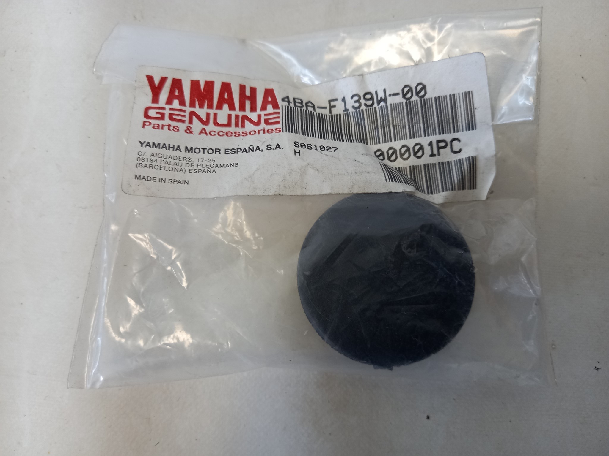 Picture of Yamaha  Deckel  4BA-F139W-00