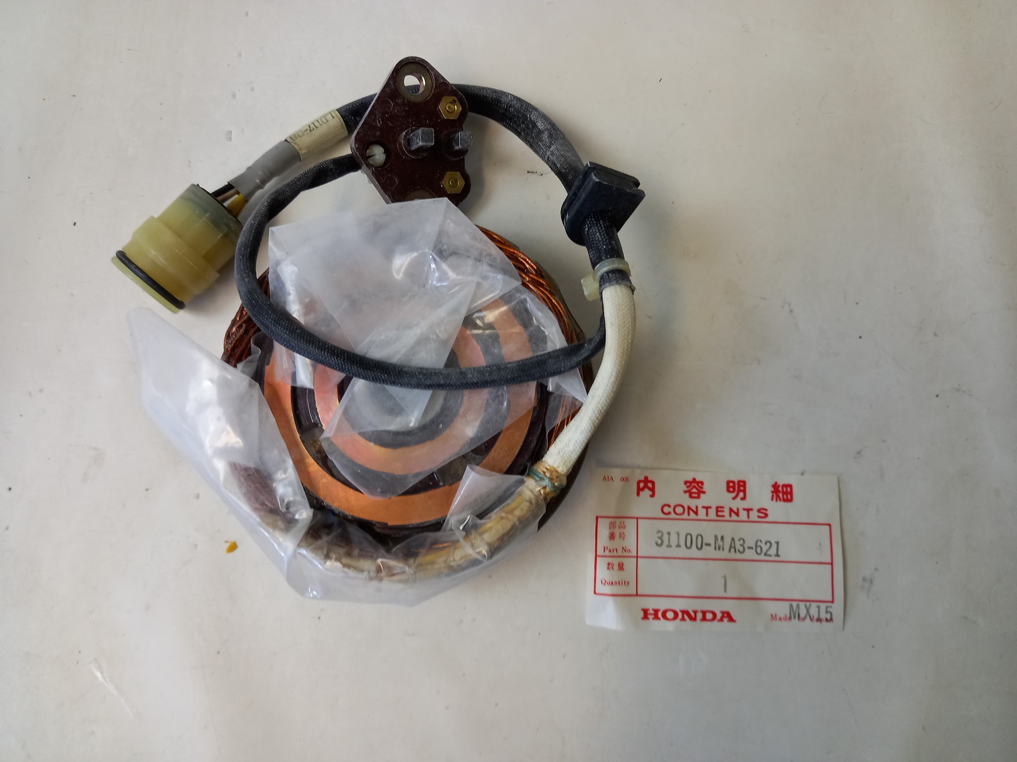 Picture of Honda  A.C.Generator Assy  31100-MA3-621