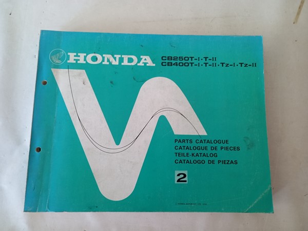 Picture of Honda / Parts Catalogue CB250T-1/T-2,CB400T-1/T-2 / 1341302 __