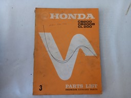 Bild von Honda  CB200  Ersatzteileliste  1335403