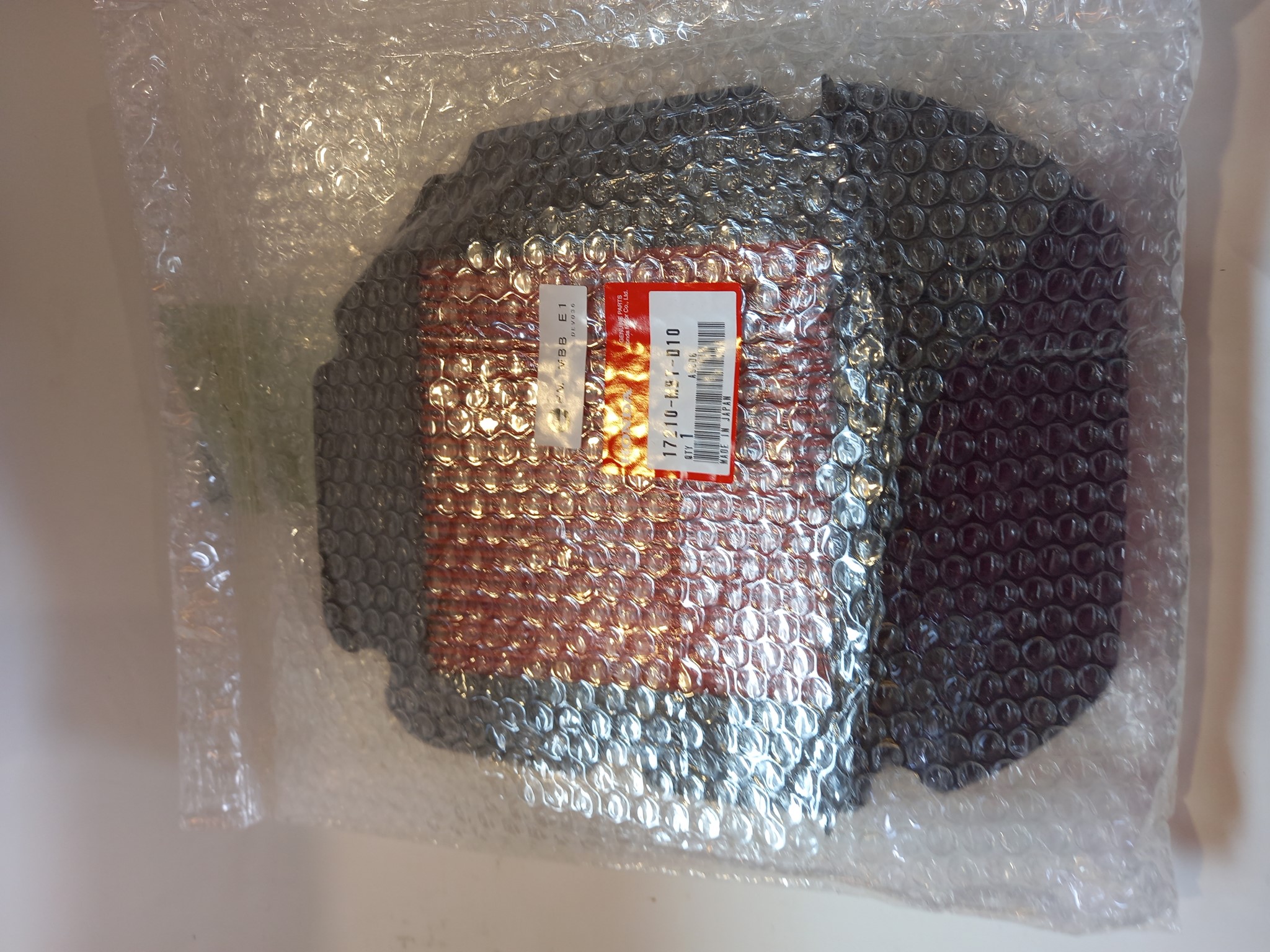 Picture of Honda  EINSATZ, LUFTFILTER  17210-MBT-010