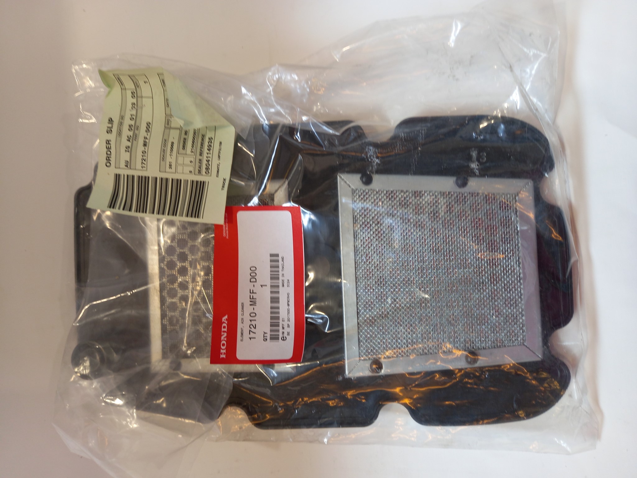 Picture of Honda  EINSATZ, LUFTFILTER  17210-MFF-D00