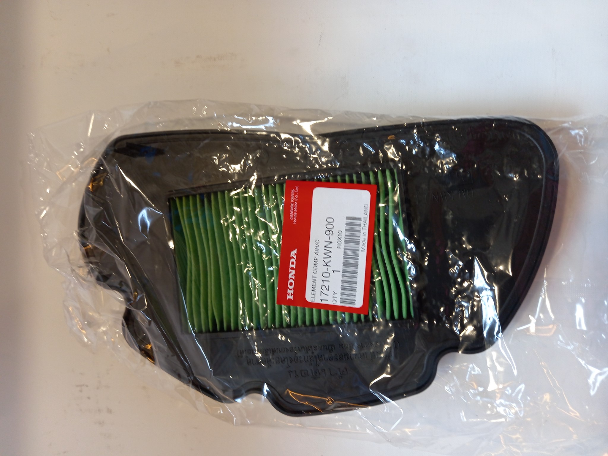 Picture of Honda  EINSATZ, LUFTFILTER  17230-MY9-000