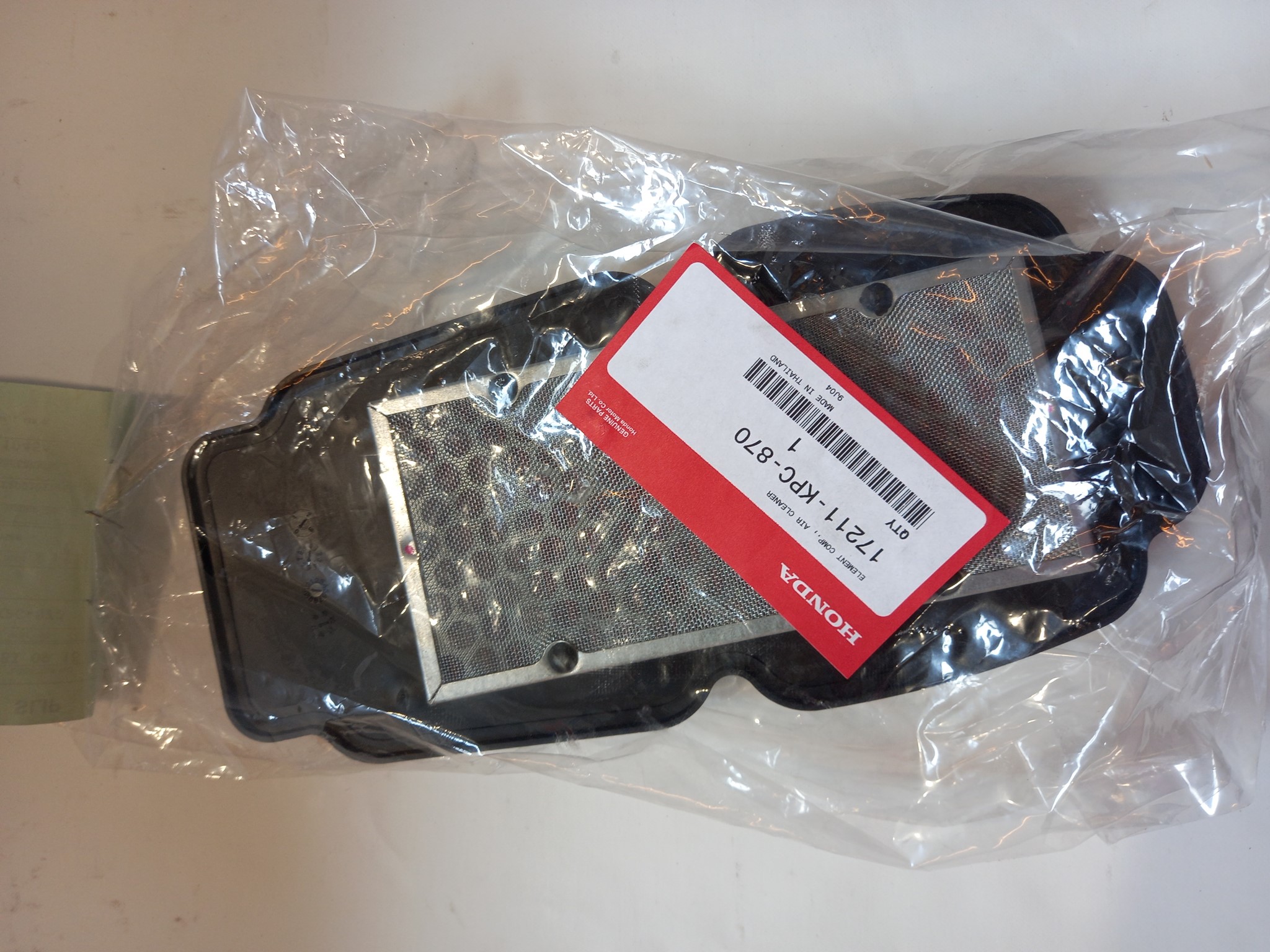 Picture of Honda  EINSATZ KOMPL., LUFTFILTE  17211-KPC-870